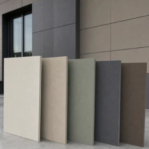 Decorative composite panels for architectural wall systems