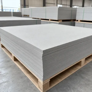 Standard fiber cement board panel stack